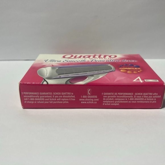 Schick Quattro Women Ultra Smooth Acai Razor Blades Refills - Picture 8 of 14